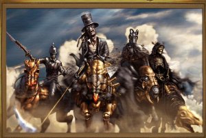 The Four Horsemen by Alwyn T deviantart.com